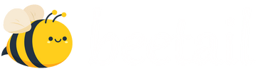 Beetail steel industrial logo