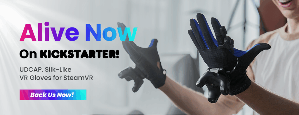 UDCAP VR Gloves logo